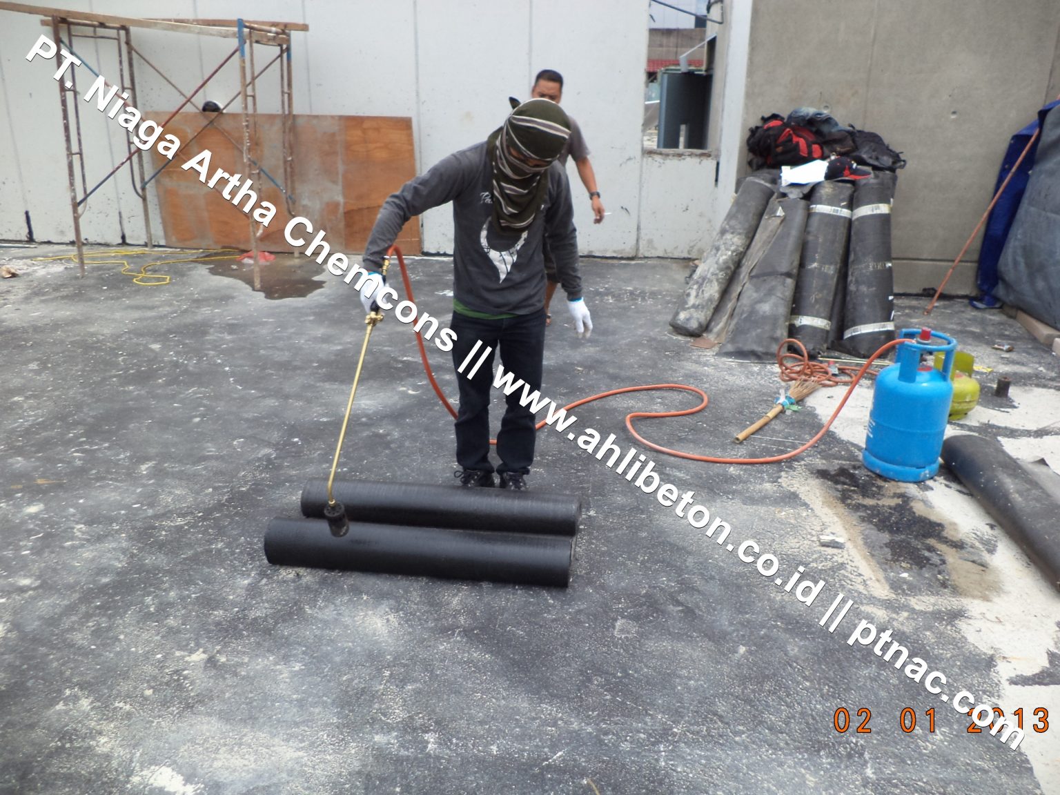 Metode Kerja Waterproofing Membrane Bakar - Jasa Waterproofing