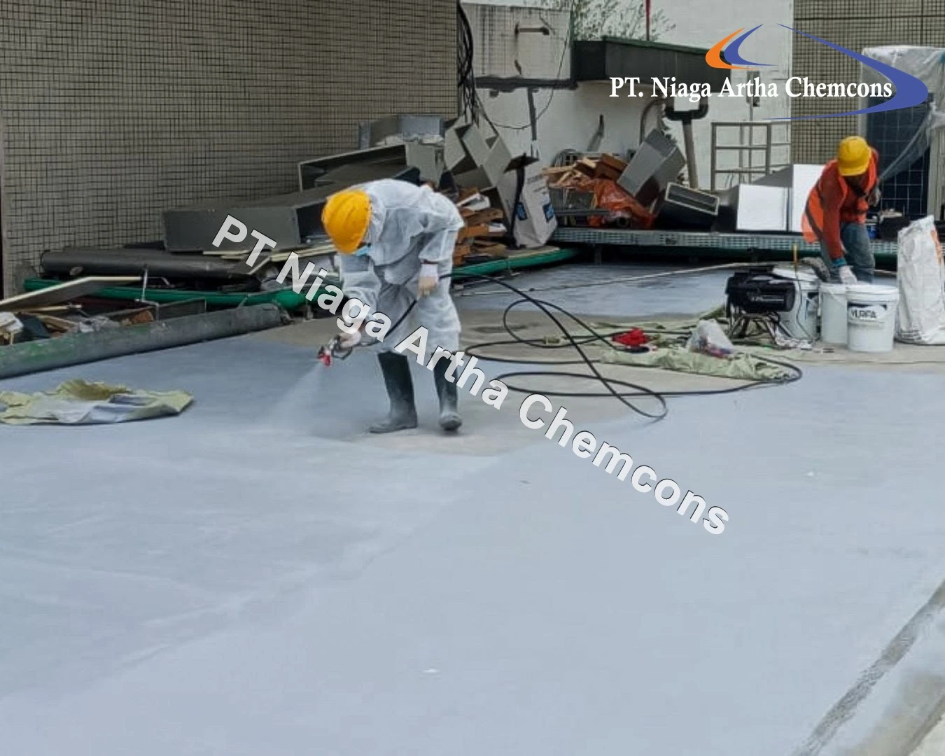 Proyek Jasa Waterproofing Polyurea 